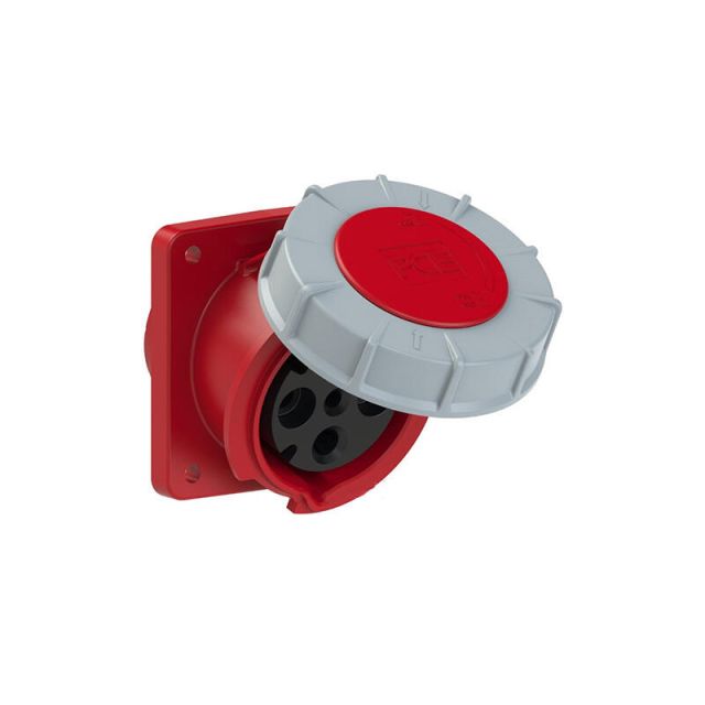 Wall Mounted Socket 4X63A 400V ΙΡ67 434-6FC