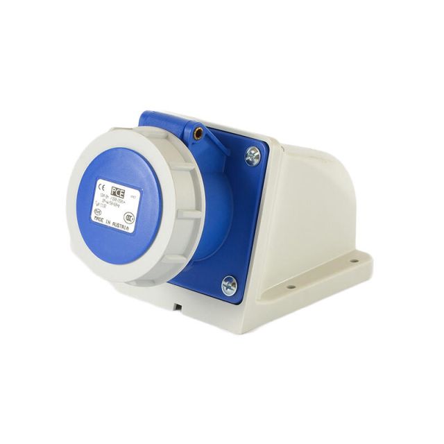 Πρίζα Επίτοιχη με Καπάκι 3X16A 200-250V ΙΡ44 513-6D