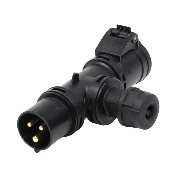 T-Connector Female 3X16 and Male 3X16 200-250V IP44 94325000
