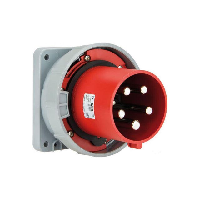 Φις Αρσενικό με Φλάντζα Power Twist 5X125Α 500V ΙΡ67 645-7