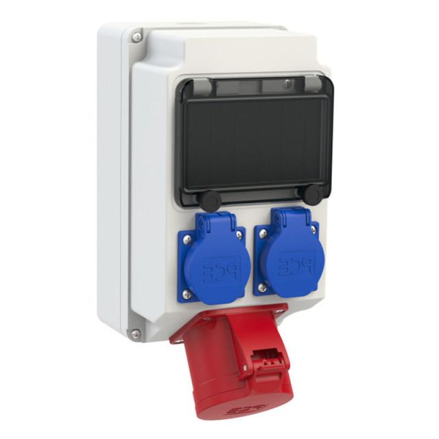 Πίνακας Επίτοιχος 5Χ32Α 400V & 2X16A 250V IP54 9605056