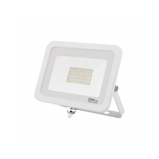 Προβολέας LED 20W 4000K 1700lm 240V IP66 Λευκός ΤΜ