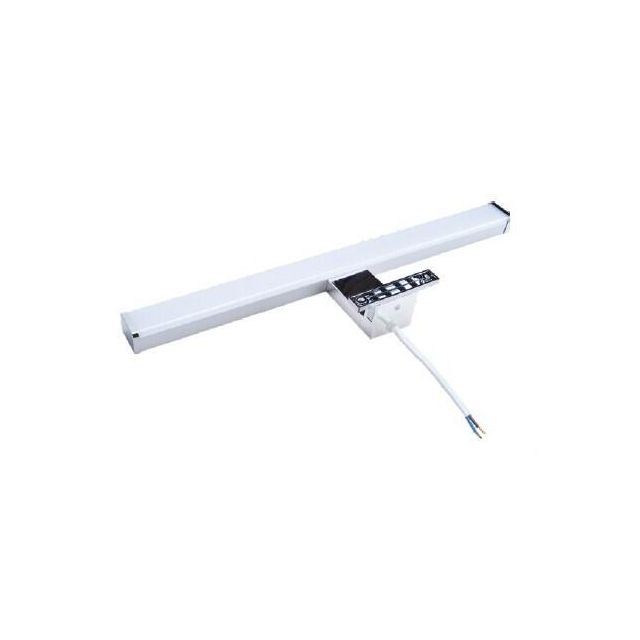 Απλίκα Μπάνιου LED 8W 4000K Ασημί Phos