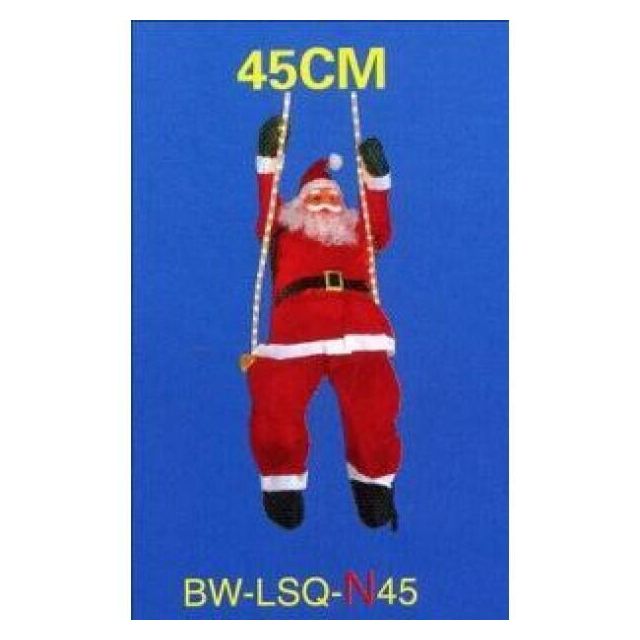 Santa Claus Swing with Photo Tube 45EC BW-LSQ-N45