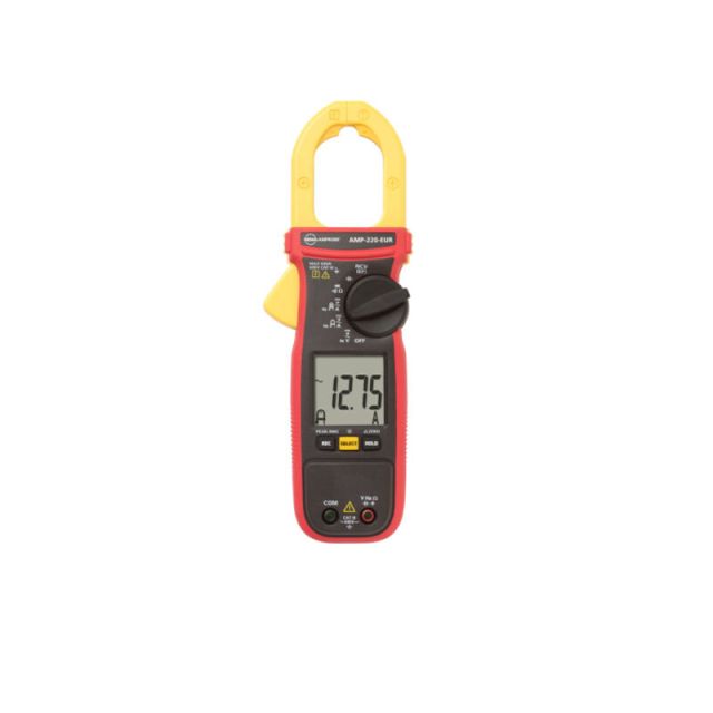 Digital Clamp Meter 600A ΑCDC 600V HZ Ω μF-TRMS AMP-220-EUR/AP10000220