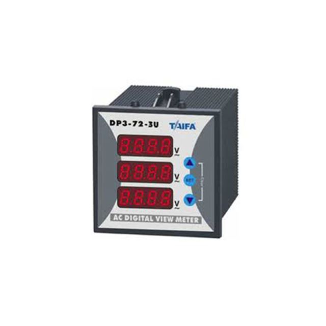 Voltmeter 72x72 0-500V AC