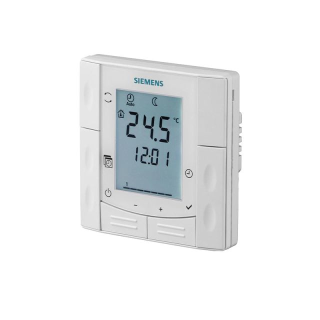 Room Thermostat 230V with Automat Time-Switch RDE410/EH S55770-T333