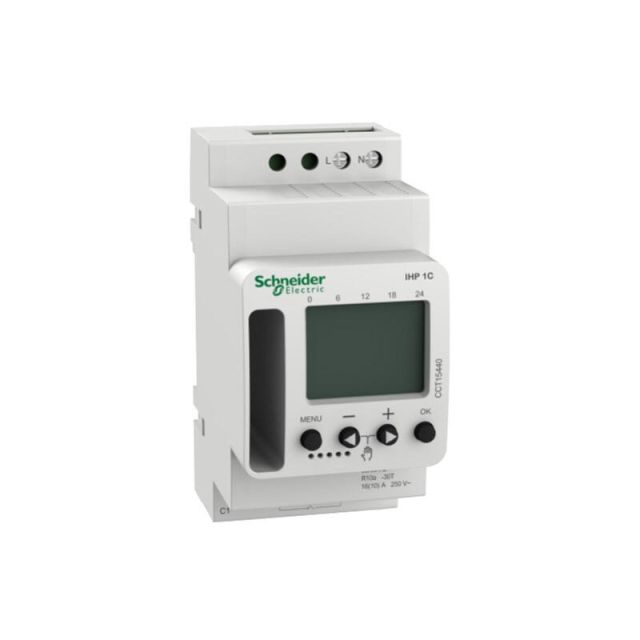 Digital Timer Switch 24 Hours 7 Days CCT15440 Acti 9 IHP