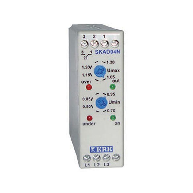 Rail Voltage Monitor 3Phases without Neutral