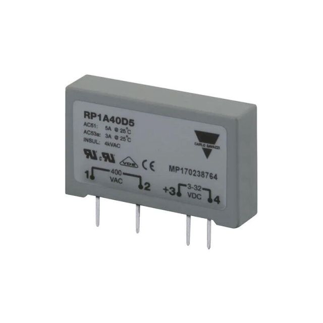 Relay With Base 5A 480V Pcb Ssr Zs Pcb Mt RP1A48D5 Carlo Gavazzi