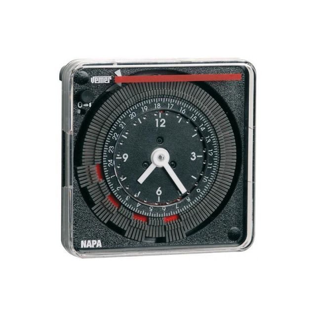 Timer Switch Daily With Memory 72Χ72 200hr