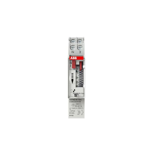 Analog Time Switch Daily Programming 1NO 15min Switch with Reserve AD1NO-R-15M  -  704168