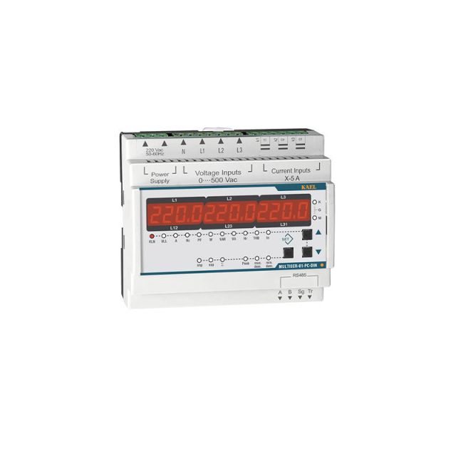 Energy Analyzer Rail Multiser-01-PC Din 501-969090086