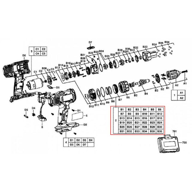 Gearbox BSB18G 201469006