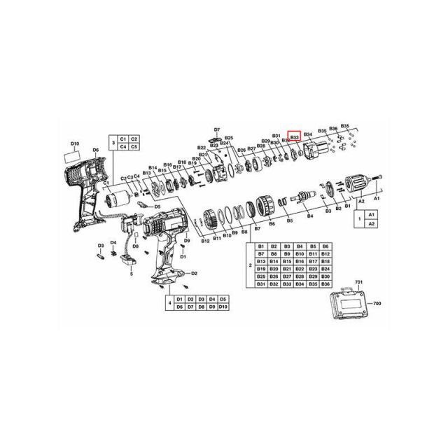 Switch Board Switch EX125ΕS 201620006