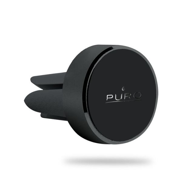 Puro Magnetic Air Vents Car Holder Black SH6BLK