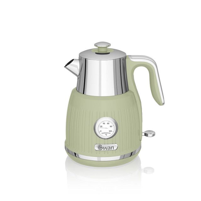 Βραστήρας Retro Swan 1.5l Πράσινο SK31040GN