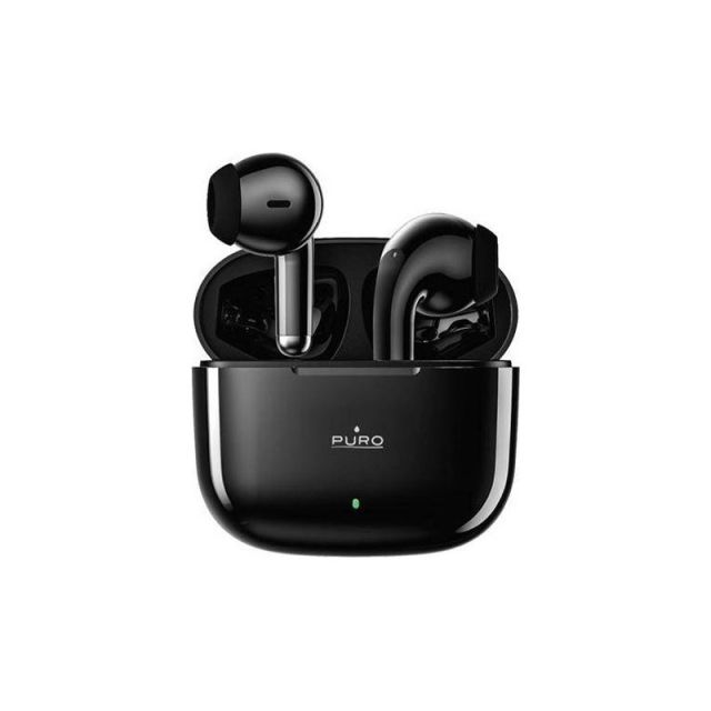 Puro Bluetooth Stereo 5.0 True Wireless Play With Charging Base Black BTIPHF15BLK