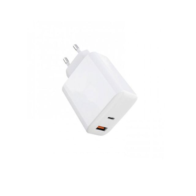 Charger EGOBOO PowerShift GAN PD-65W  White EBFCTCUSBAC65-WHI