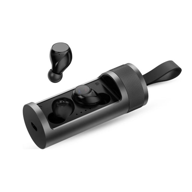 Bluetooth Tws Earbuds With Aluminum Charging Case 141-0135