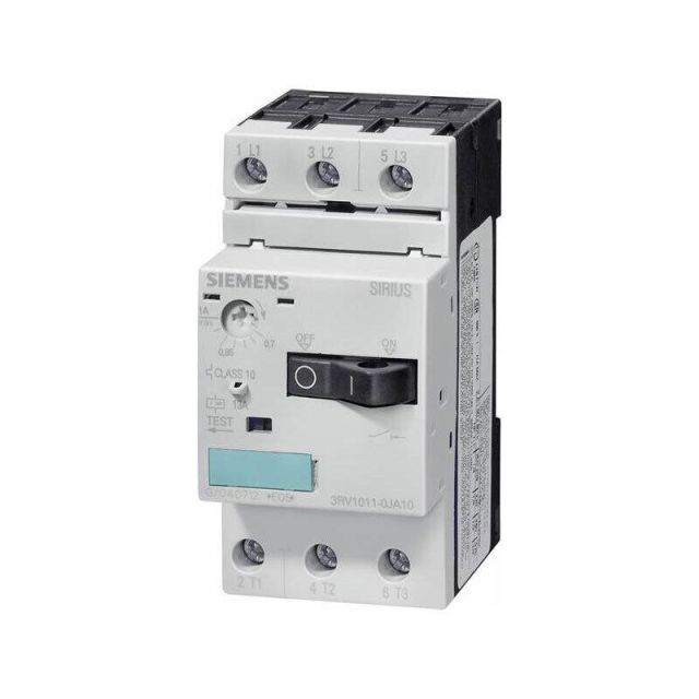 Circuit Breaker for Motor Protection 3RV1011-0DA10 0.22-0.3A