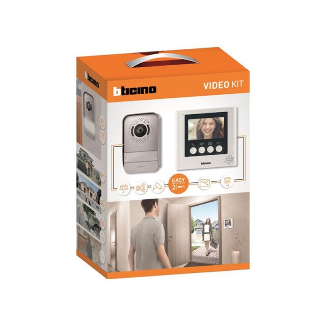 Kit Video 7" 2 Wires Sfera DIY White 317014