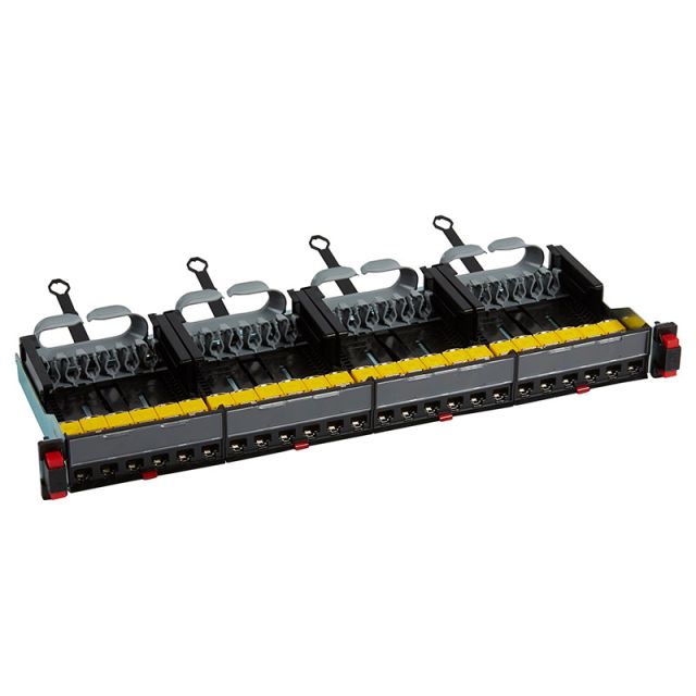 Mixing Front with 24 Connectors RJ45 CAT.6A UTP 033770
