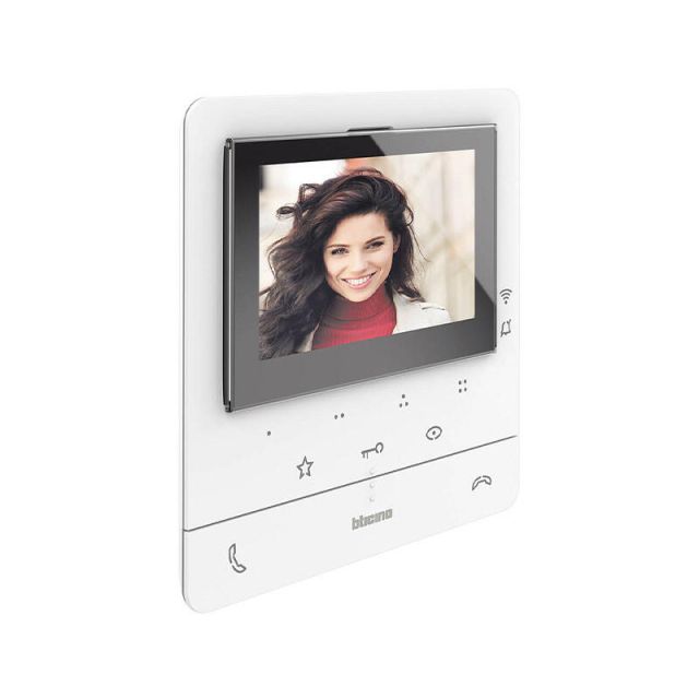 Bticino Smart Screen CCTV with WiFi Class100 X16E 2 Wires White 344682
