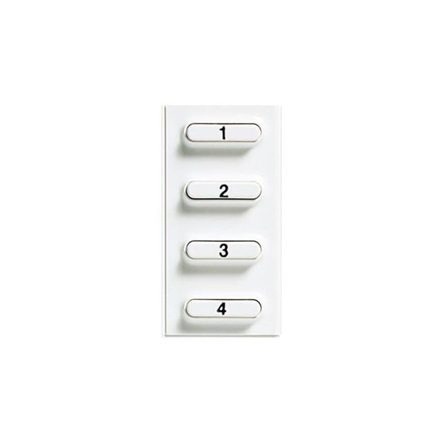 Sfera Set of 4 Auxilary Buttons RSE 2K White Pivot 346812