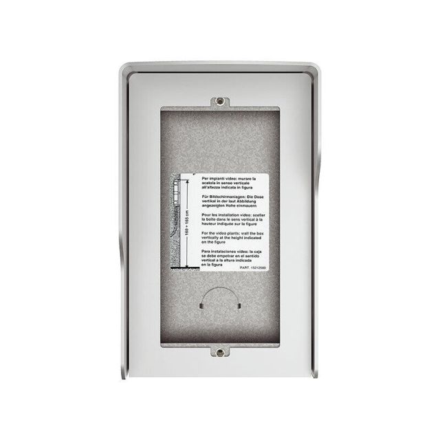 Newsfera Wall Mounted Box 2 Modules Alluminium 350621