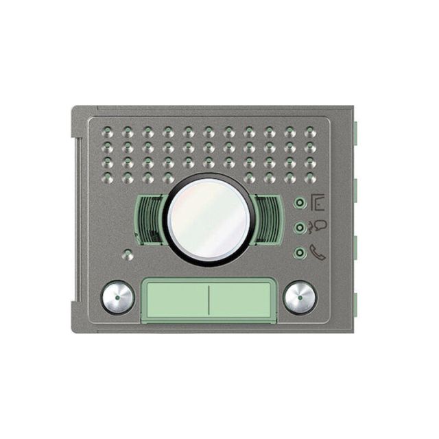 Newsfera Πλακίδιο Audio/Video με 1 Διπλό Μπουτόν Robur 351225