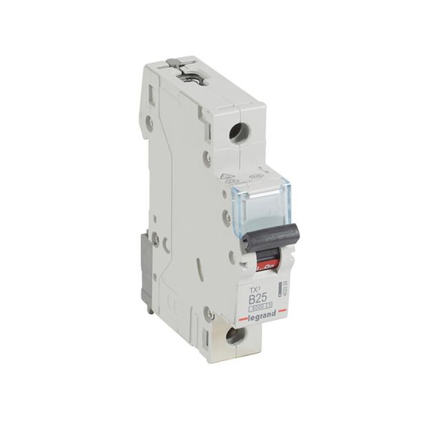 Αυτόματη Ασφάλεια 6kA Τύπου Β Μονοπολική 25Α TX3 403359