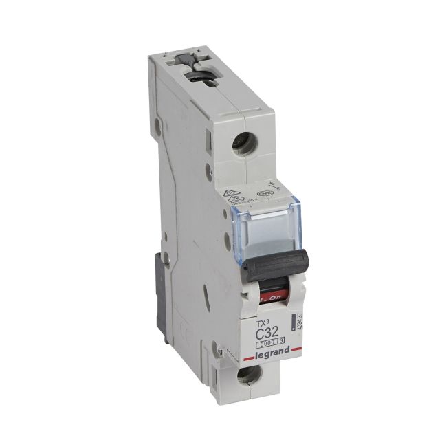 Miniature Circuit Breaker 6kA Type C 1-Pole 32Α TX3