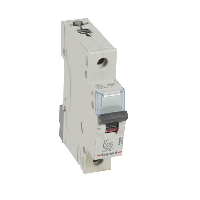 Miniature Circuit Breaker 6kA Type D 1-Pole 25Α ΤΧ3