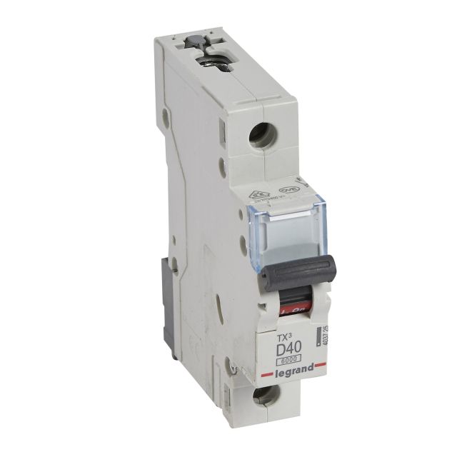 Miniature Circuit Breaker 6kA Type D 1-Pole 40Α ΤΧ3