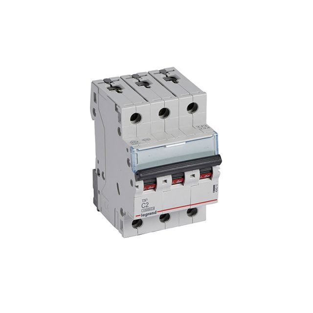 Ασφάλεια C 10kA 3x2A Tx3 404215
