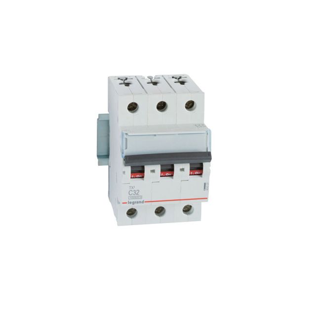Ασφάλεια C 10kA 3x32A Tx3 404225