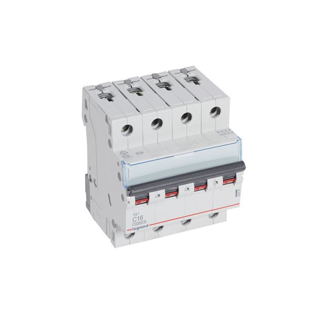 Ασφάλεια C 10kA 4x16A Tx3 404256