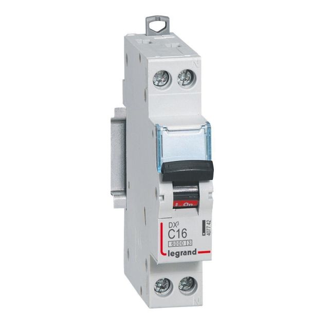 Miniature Circuit Breaker 10kA Type C 1-Pole +Ν 10Α DX3