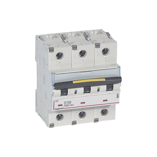Αυτόματη Ασφάλεια 1kA Τριπολική 1kA D100Α DX3 409507