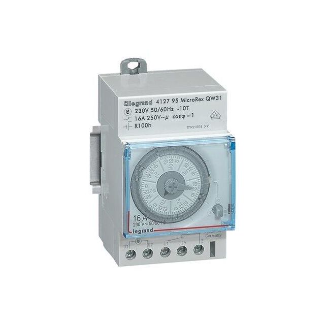 Programmable Timer Switch Weekly 100 Hours 3 Modules Working Reserve 412795