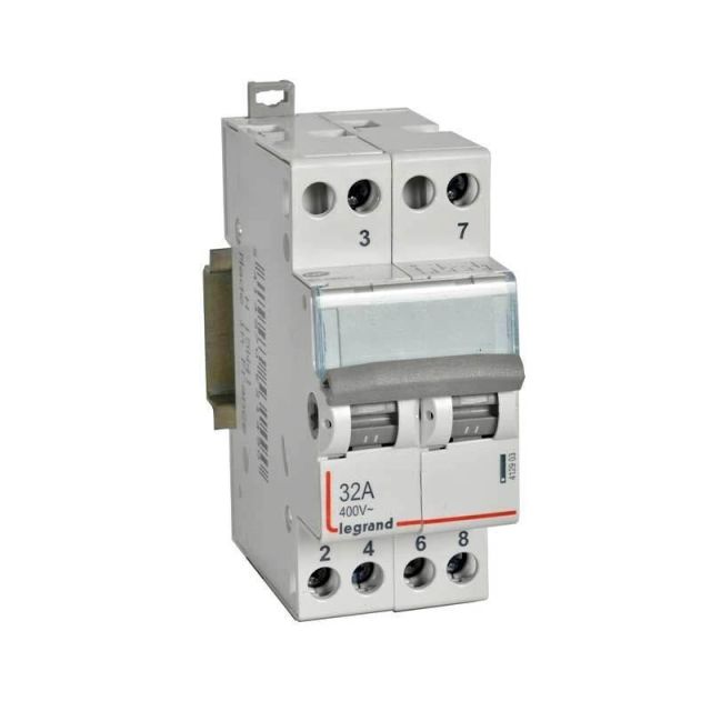 Changeover Switch Disconnector 3 Modules Διπολικός 32Α CX4