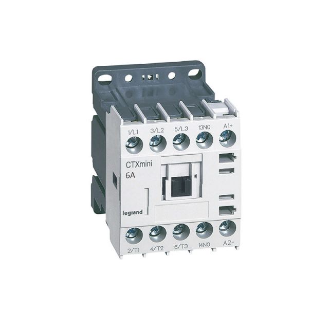 Mini Power Relay 3P 6A 1No 24V Ctx 417001