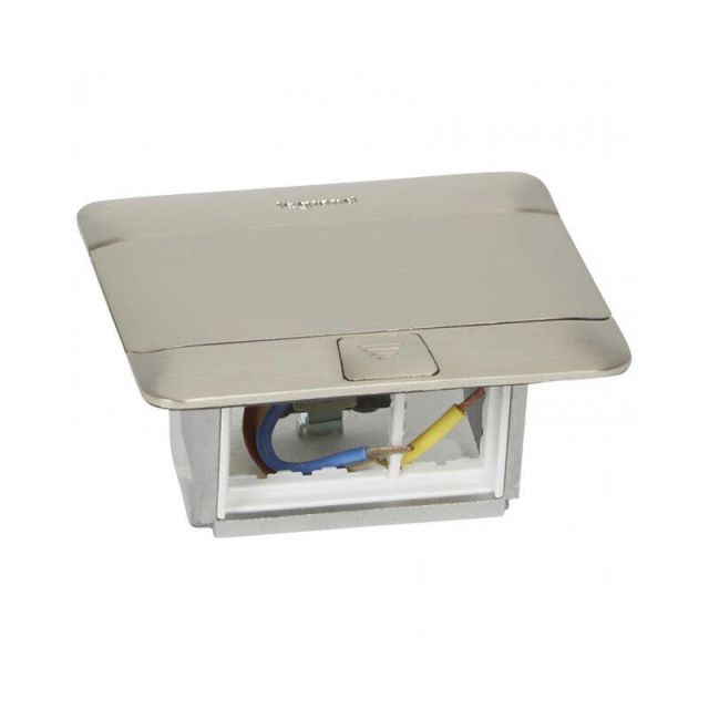 Popup Κουτί για Δάπεδο 3 Στοιχείων Χωνευτό Μαύρο 54000