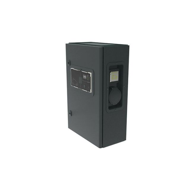 Wall Mounted Metallic Charging Station M2S3 22kW and Protection 380V 058048