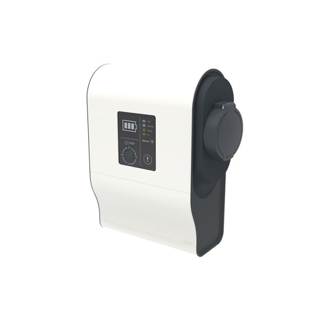 Charging Car Station Single Phase 7.4kW RFID & DC protection Mode 3 Green'up Premium Legrand 58006