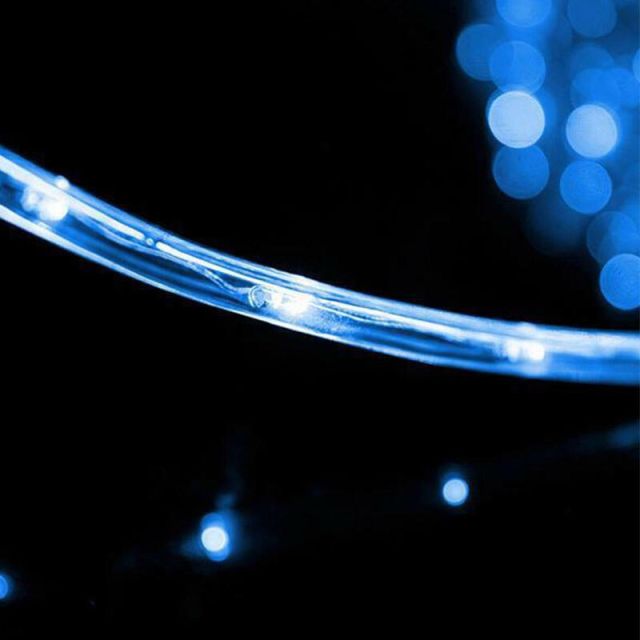 Φωτοσωλήνας LED Μονοκάναλος Μπλέ 50m με 36 LED Λαμπάκια ανά Μέτρο IP44 600-22205