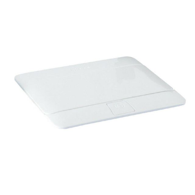 Popup Box for Office Table 4 Gang Recessed Glossy White 654001