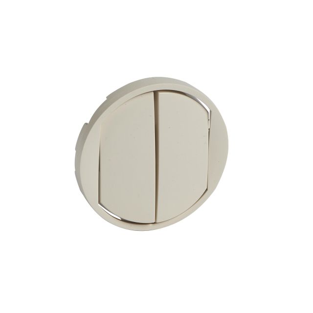 Celiane Plate Switch 2 Gang Ivory 66201
