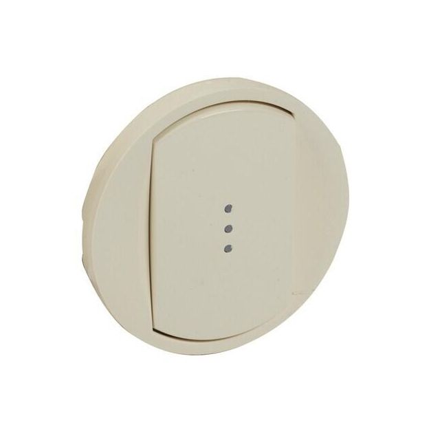 Celiane Plate Luminous Switch Ivory 66210